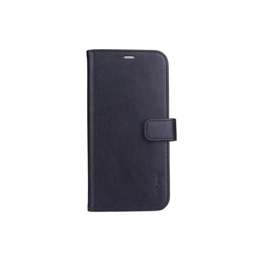 RADICOVER Strålingsbeskyttelse Mobiltaske PU iPhone 13 Pro Max Flipcover Sort RFID
