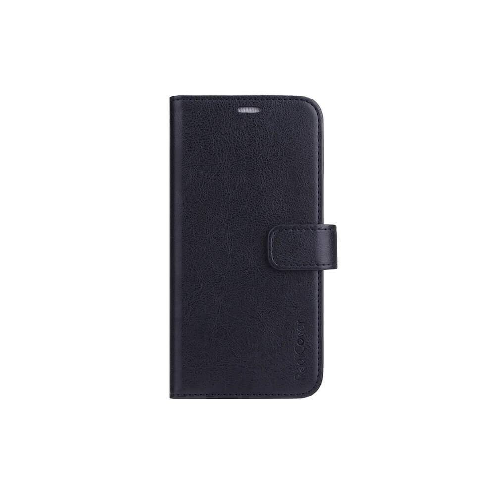 RADICOVER Strålingsbeskyttelse Mobiltaske PU iPhone 13 Pro Flipcover Sort RFID