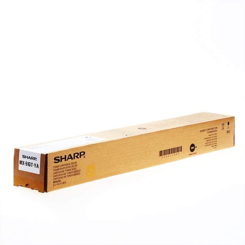 SHARP Toner MX51GTYA MX-51GT Gul