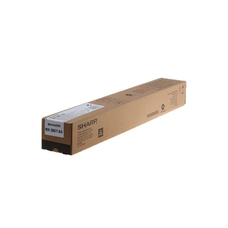 SHARP Toner MX36GTBA MX-36GT Sort