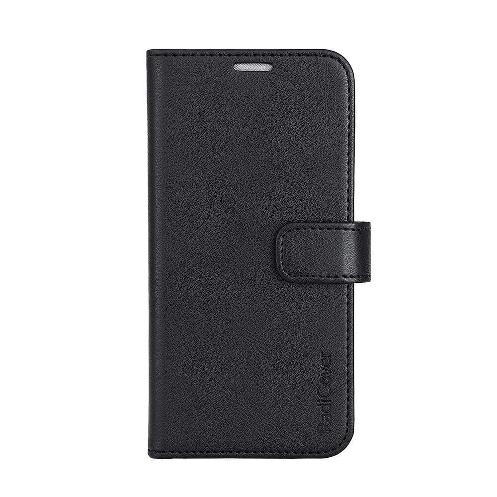 RADICOVER Flipcov Anti Radiation RFID 3 kort MagS iPhone 15 Pro Sort PU