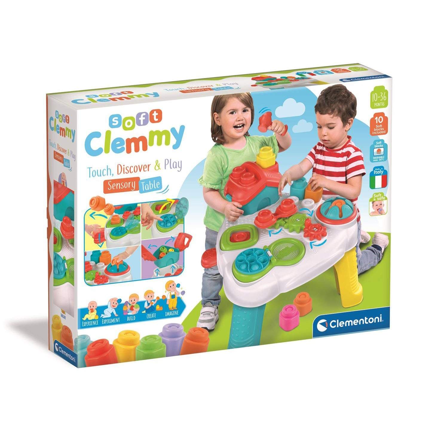 Pehmeä Clemmy - Sensorinen pöytä