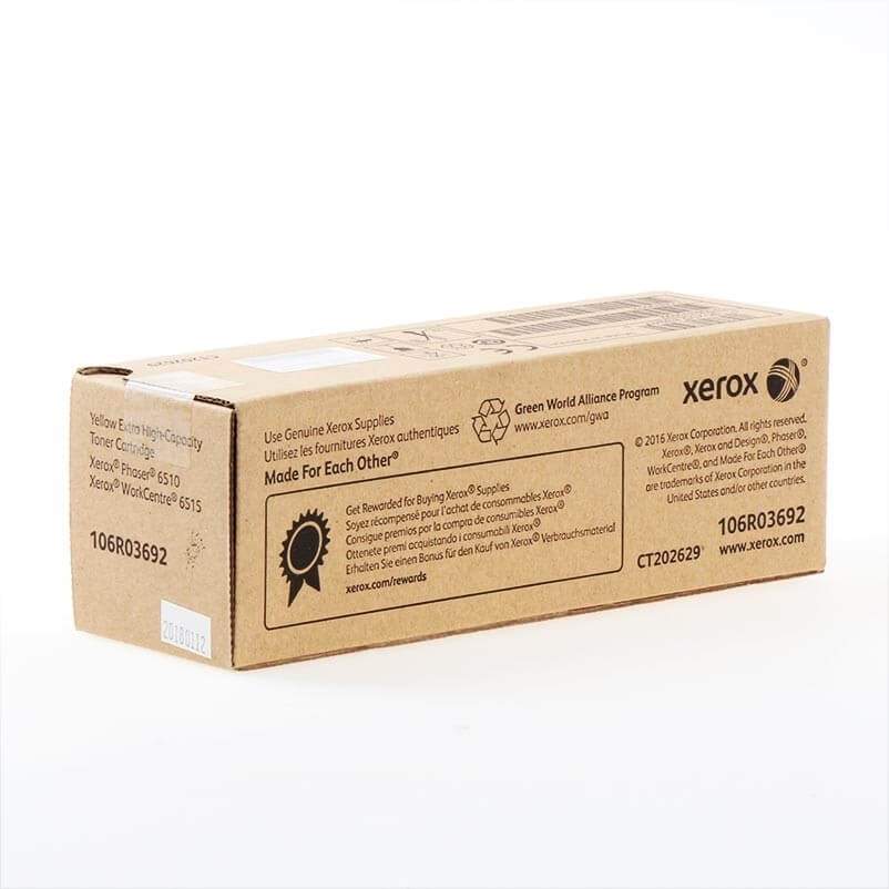 XEROX Toner 106R03692 Gul Ekstra høj kapacitet