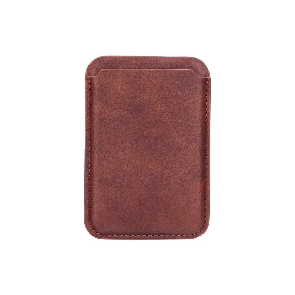 ONSALA magnetisk kortholder Brun iPhone 12 og nyere