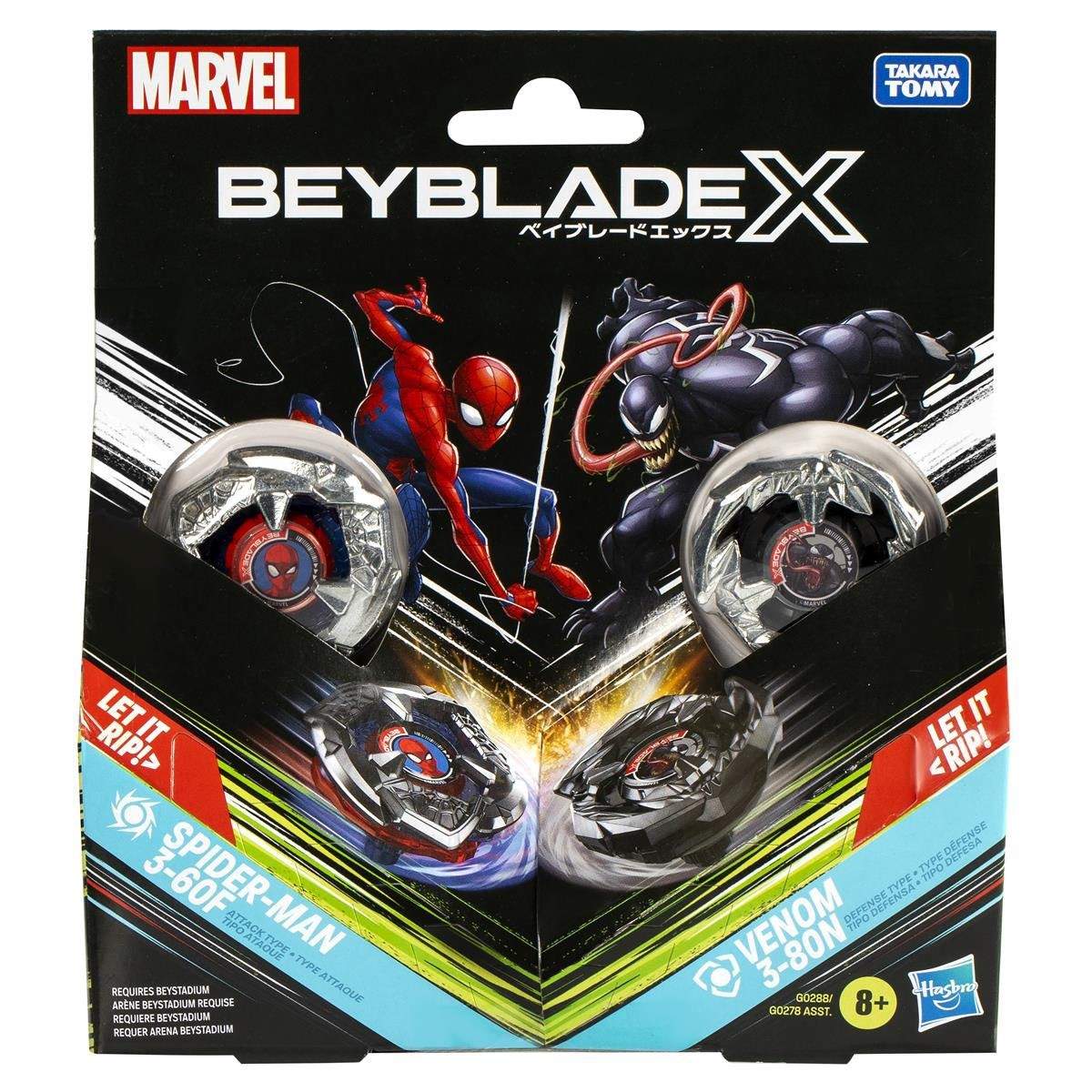 BEY BBX SPIDER GIFT STARTPAKKE
