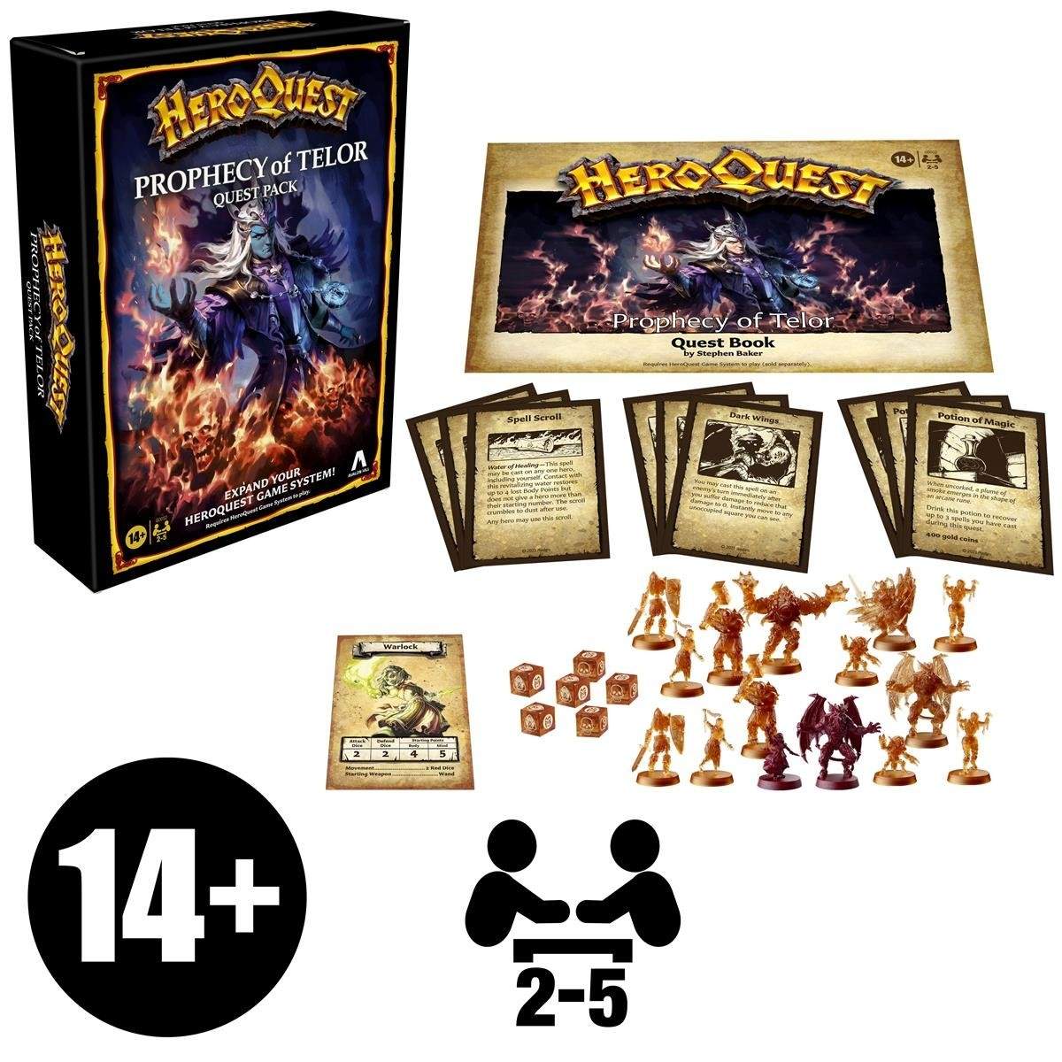 HEROQUEST PROFETI OM TELOR QUEST PACK