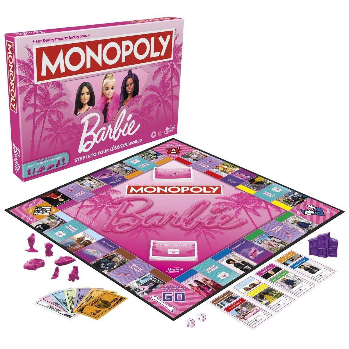 MONOPOLI BARBIE | Leksaker & Spel - Sällskapsspel - Brädspel - Monopol | Pryloteket