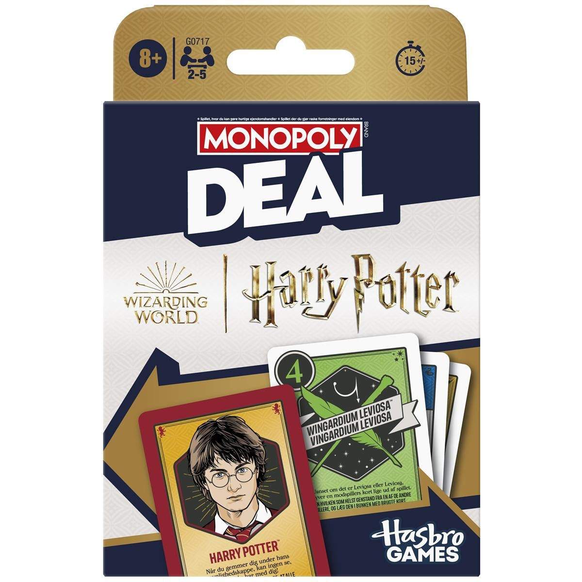 MONOPOLAVTAL HARRY POTTER (NEJ/VET) | Leksaker & Spel - Sällskapsspel - Kortspel | Pryloteket