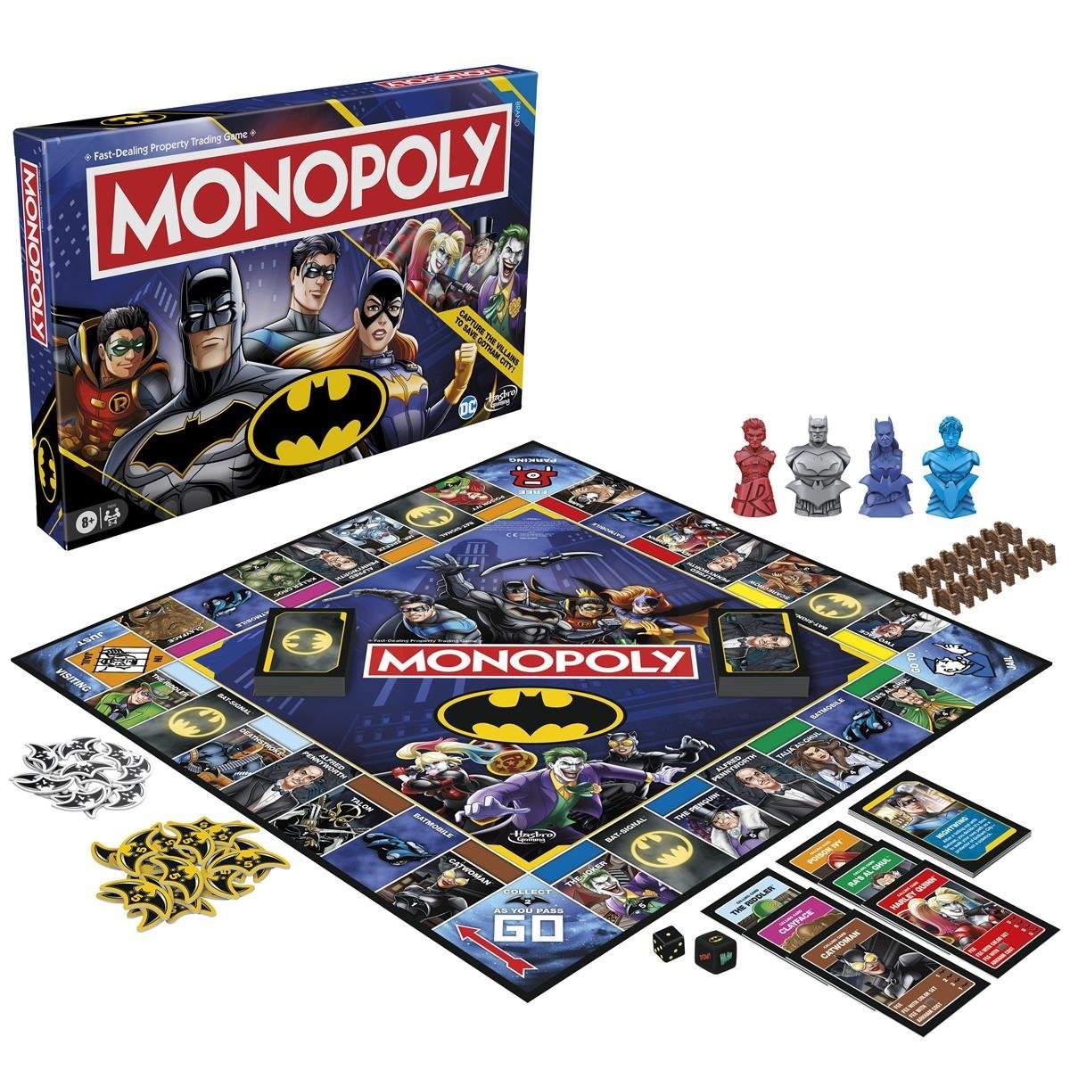 MONOPOLI BATMAN | Leksaker & Spel - Sällskapsspel - Kortspel - Kortlekar | Pryloteket