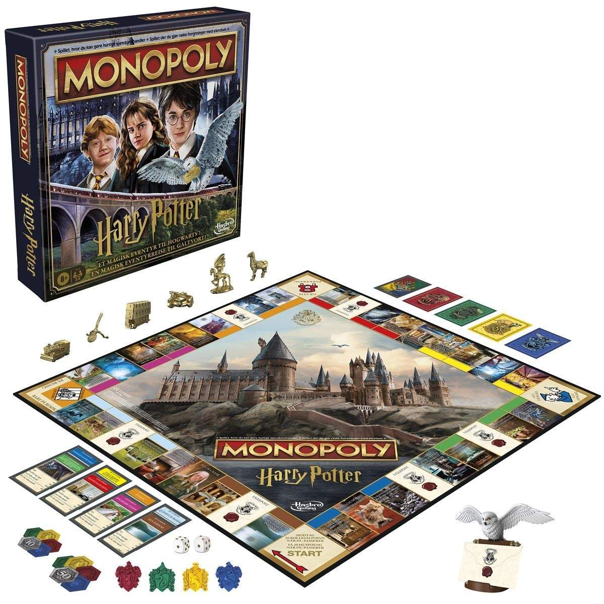 MONOPOLI HARRY POTTER VEJ/NEJ | Leksaker & Spel - Sällskapsspel - Brädspel | Pryloteket