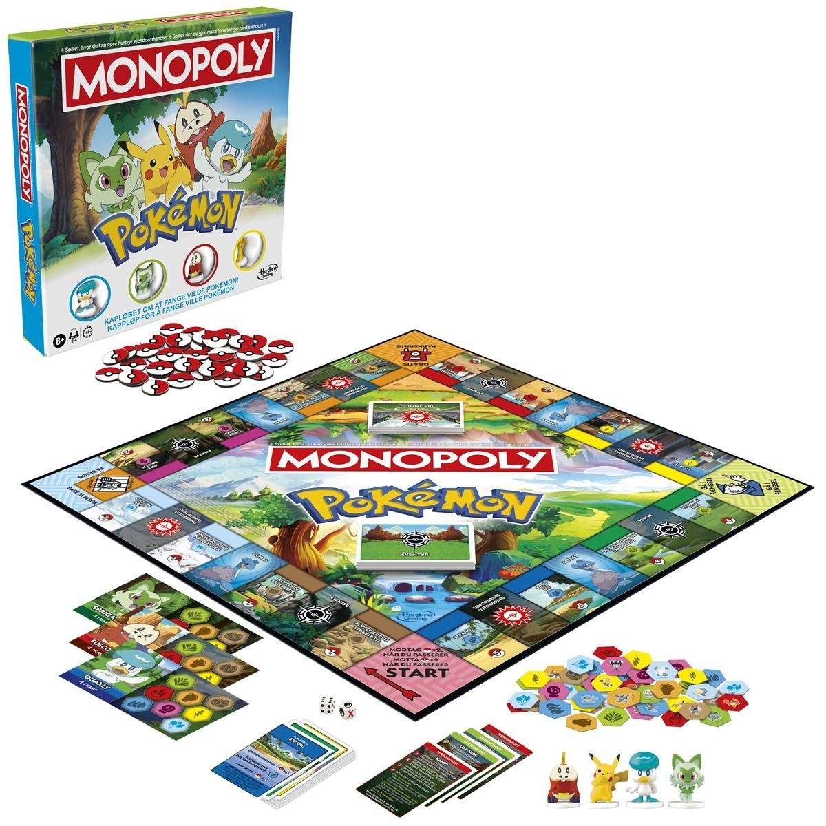 MONOPOLY POKEMON (NO/DK)