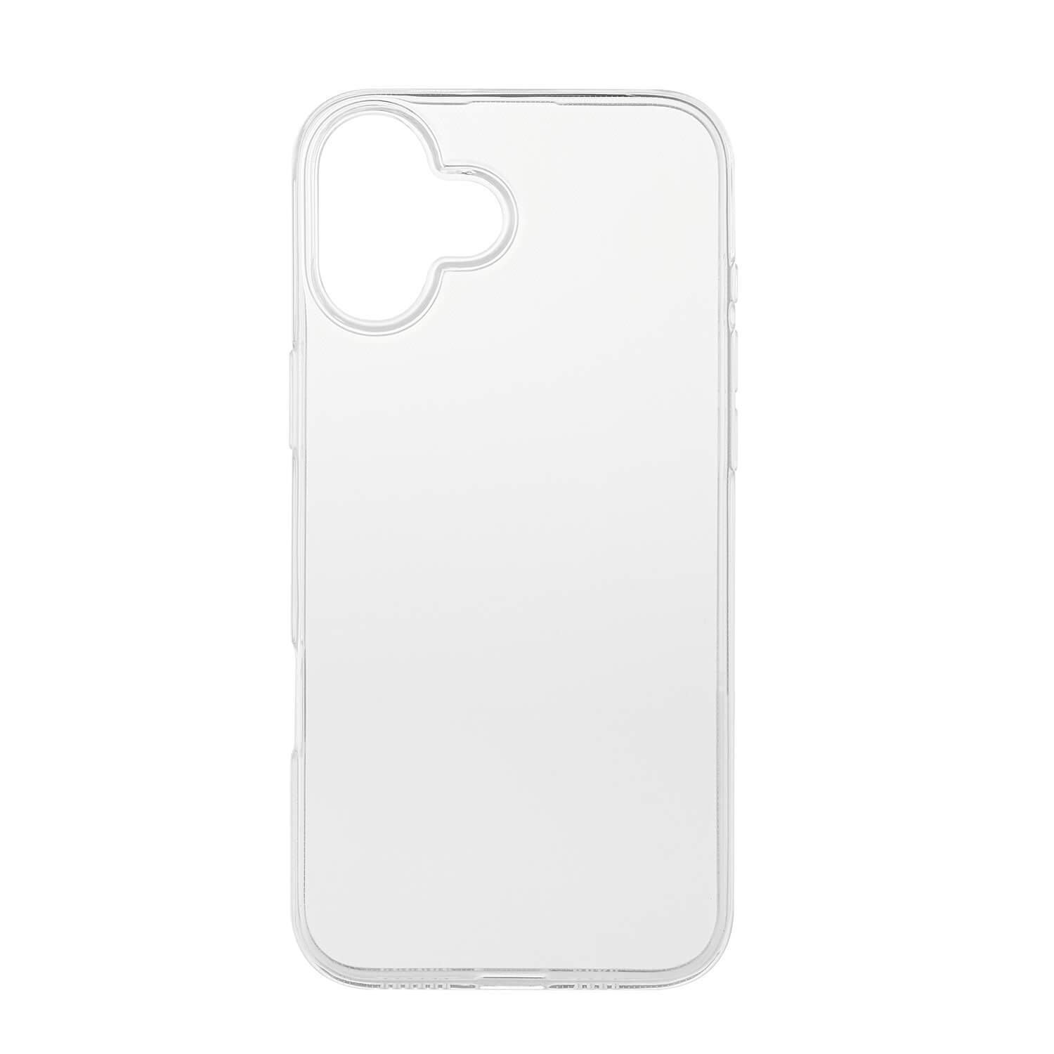 ONSALA Ryg Genbrugt Klar Cover TPU iPhone 16 Plus Clear