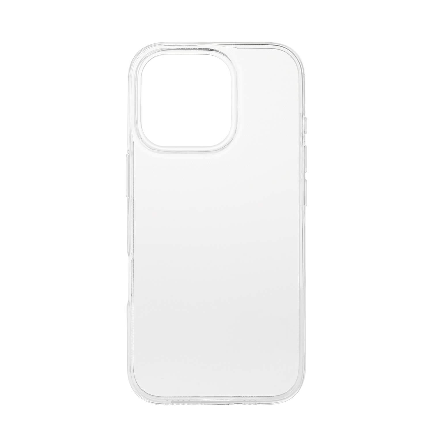 ONSALA Ryg Genbrugt Klar Case TPU iPhone 16 Pro Clear