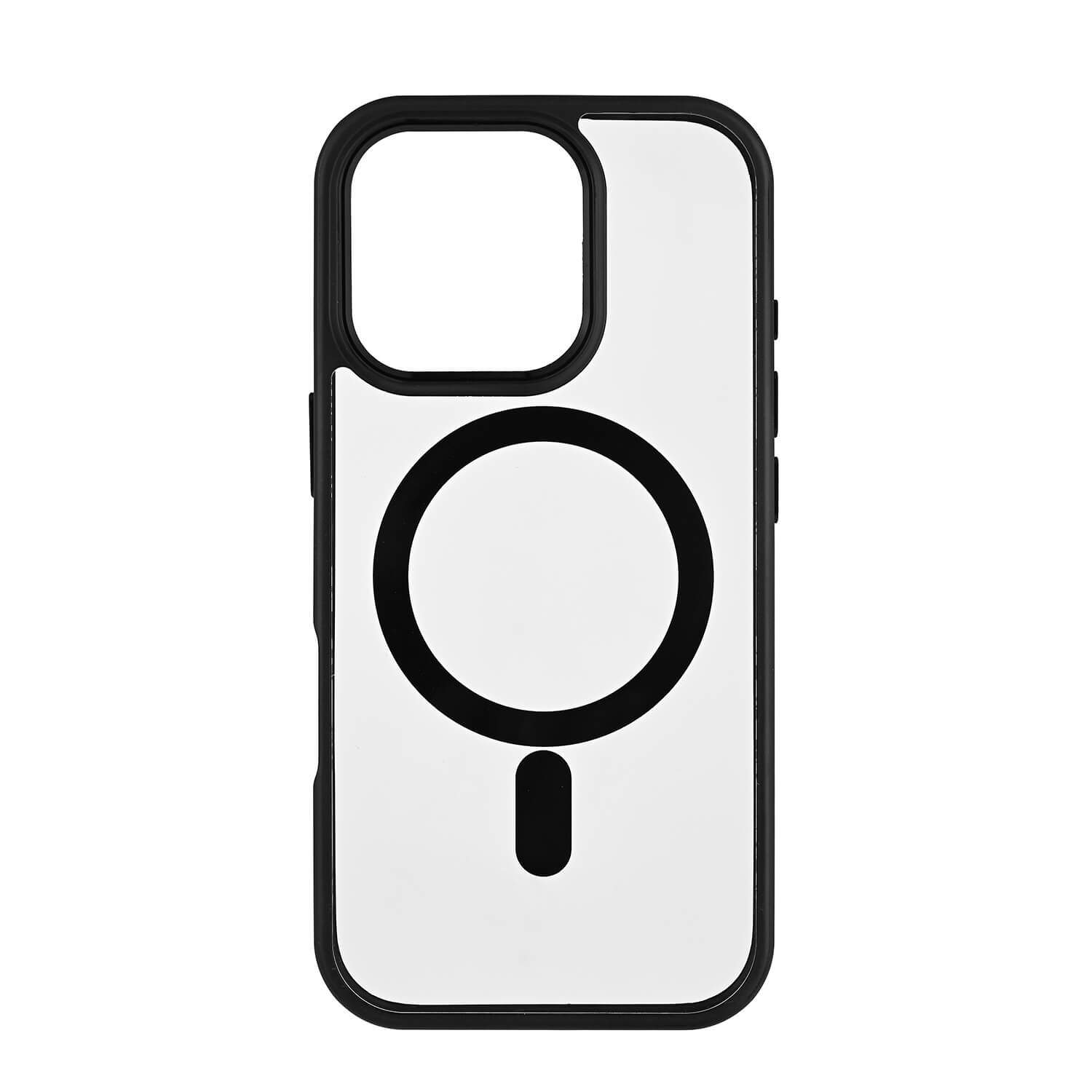 ONSALA Back Bumper Clear Case MagSerie iPhone 16 Pro Clear Cover Sort