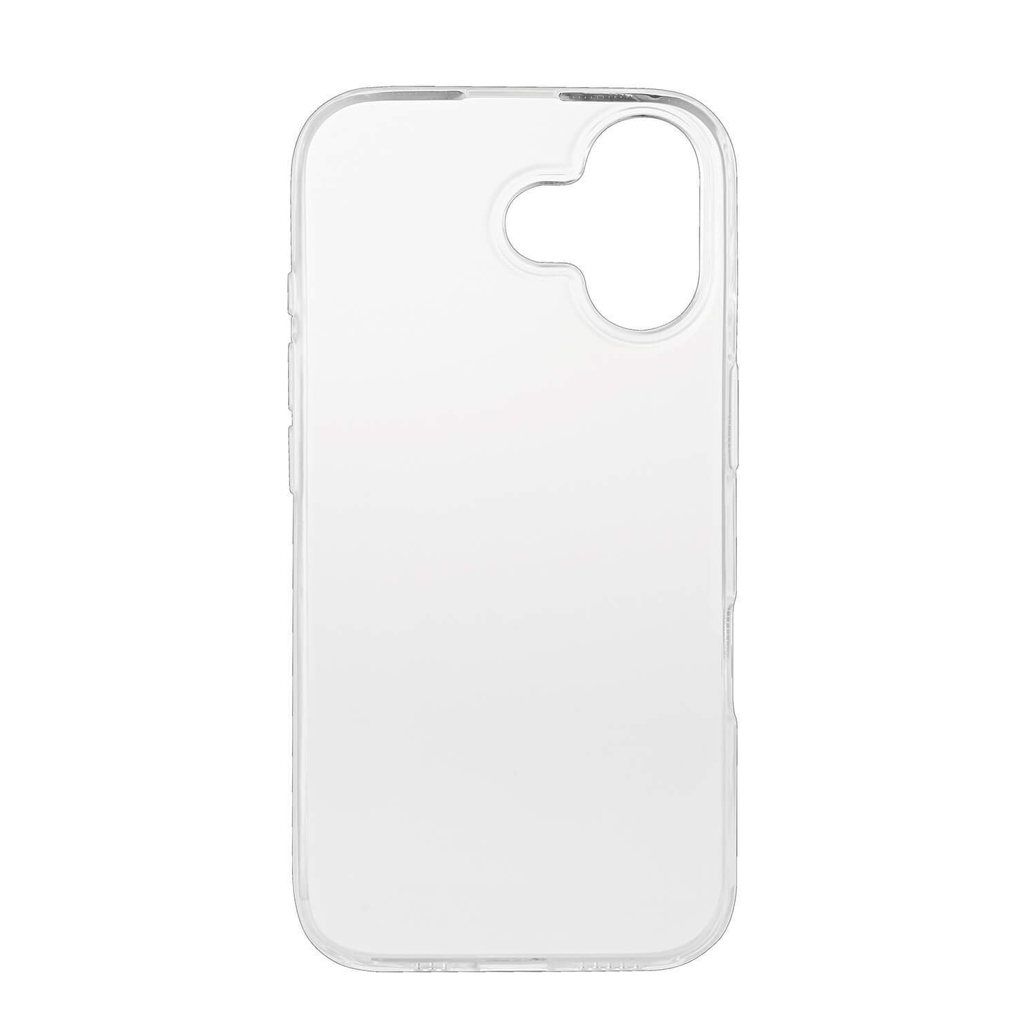 ONSALA Ryg Genbrugt Klar Case TPU iPhone 16 Clear