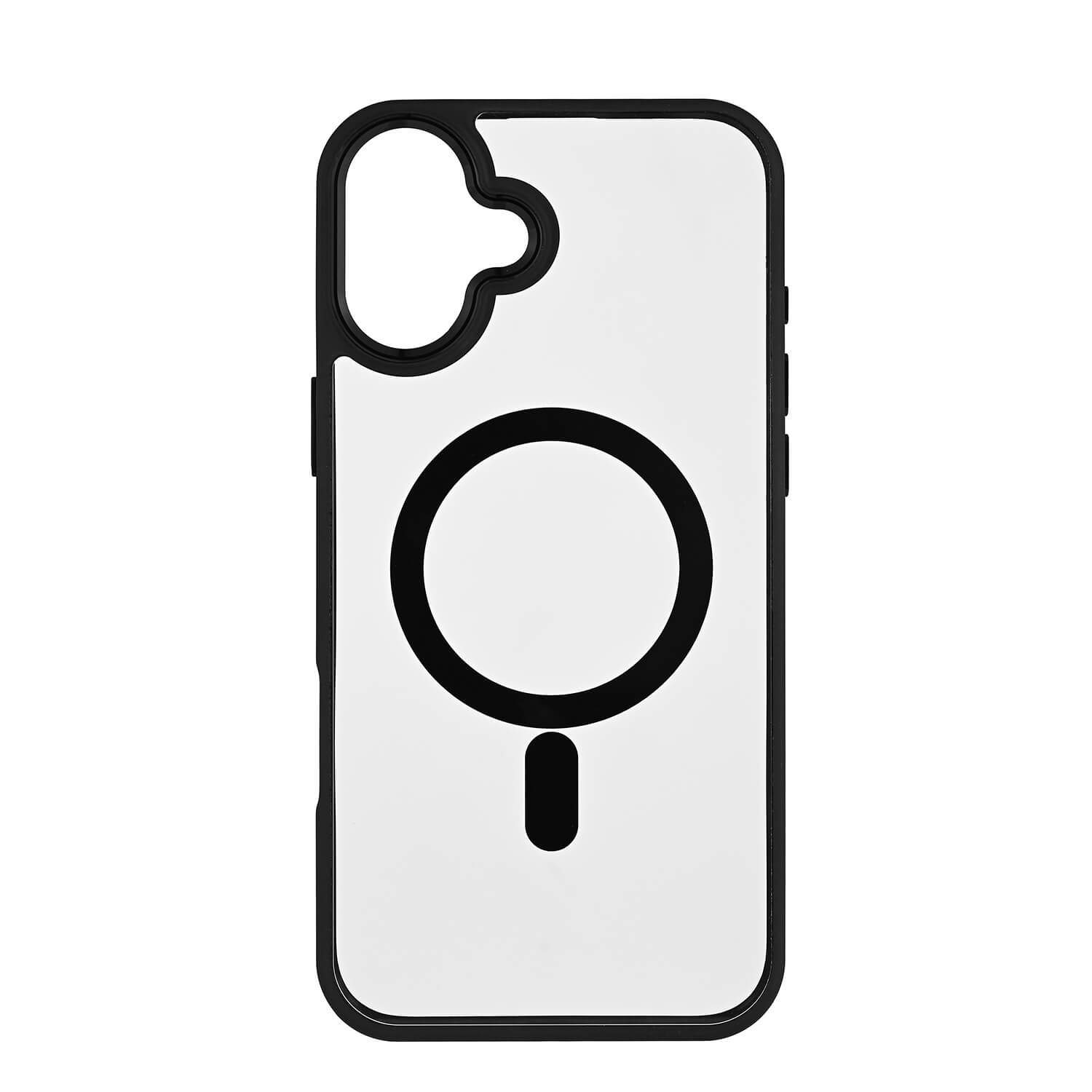 ONSALA Back Bumper Clear Case MagSerie iPhone 16 Plus Clear Cover Sort