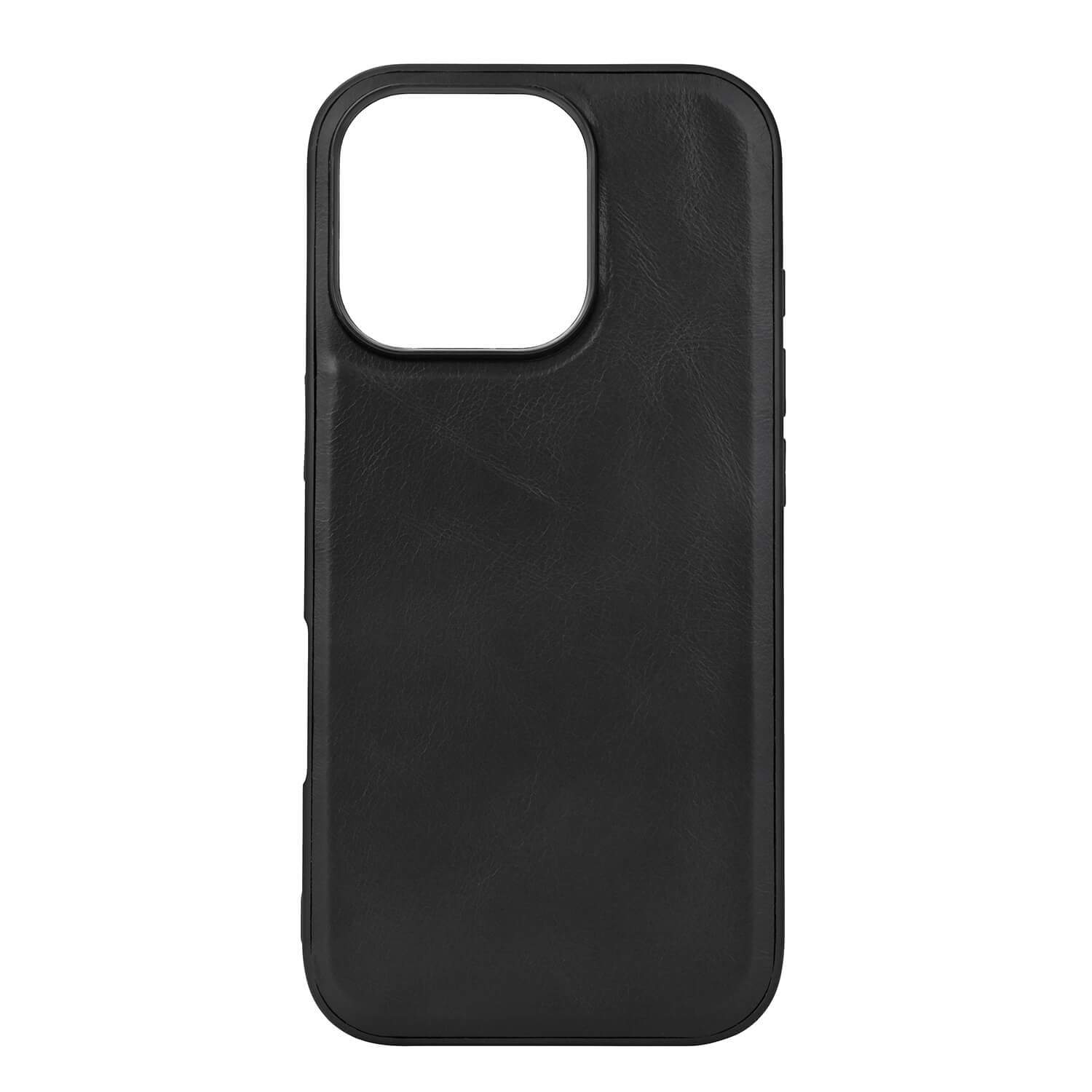 BUFFALO Backcover Leather MagSeries iPhone 16 Pro Black | Elektronik - Tillbehör Mobil & Surfplatta - Skärmskydd - iPhone | Pryloteket