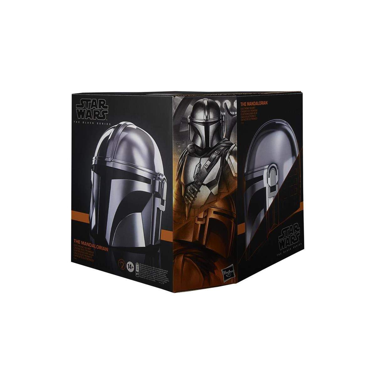 SW BL MAN MANDALORIAN ELEC HJELM