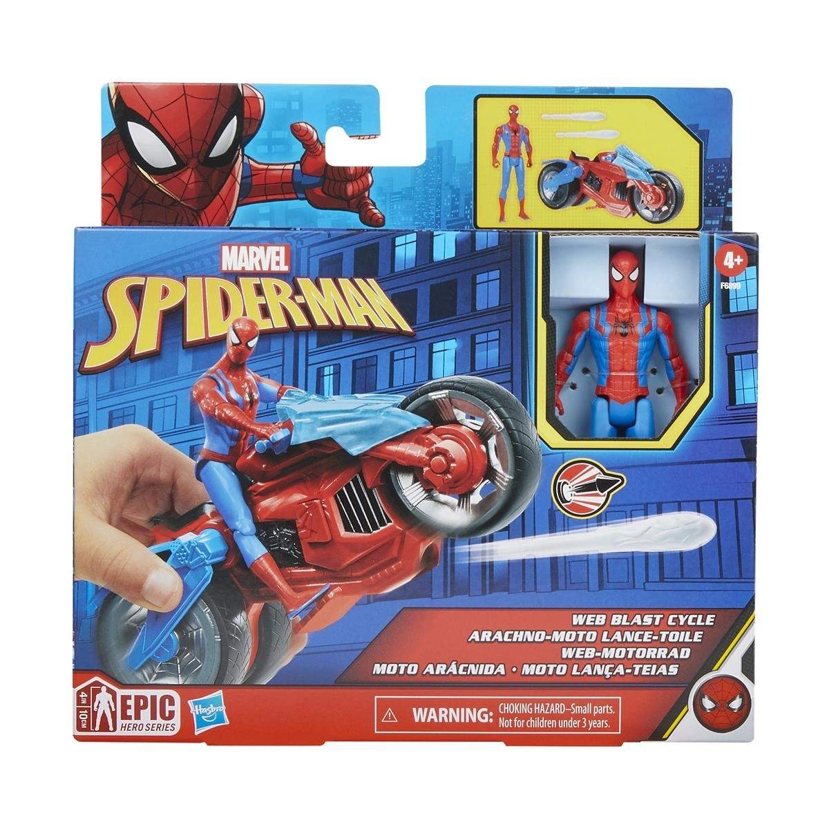 SPD 4IN FORDON OCH FIGUR | Leksaker & Spel - Leksaker - Leksaksfigurer & Dockor - Actionfigurer - Marvel | Pryloteket