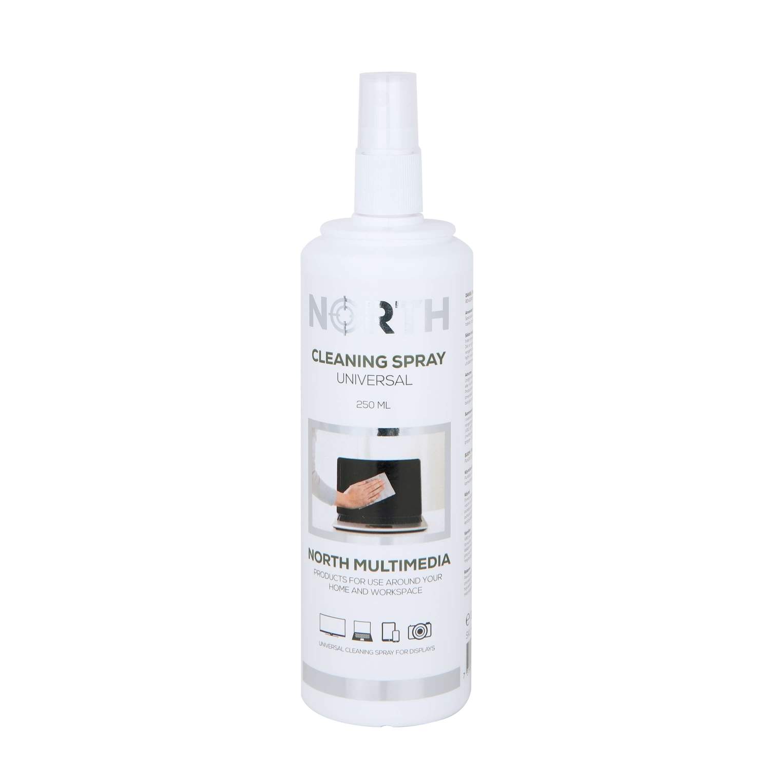 NORTH Rensesæt Universal Liquid 250ml og Renseklud
