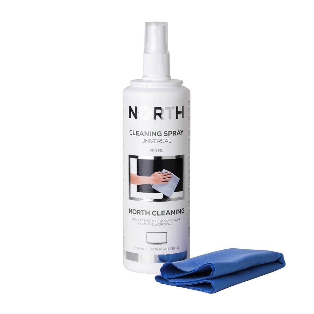 NORTH Rensesæt TV Liquid 250ml og Renseklud