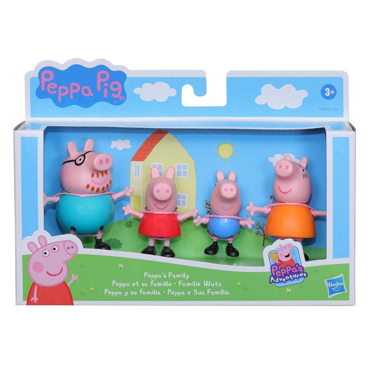PEP PEPPAS FAMILIE 4 PAK