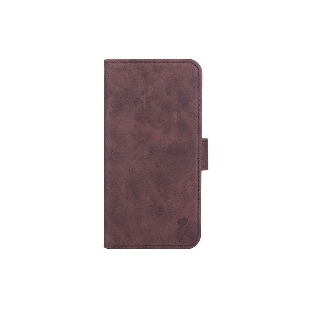 GEAR Mobile Wallet Brown Nubuck PU iPhone 12 / 12 Pro | Elektronik - Tillbehör Mobil & Surfplatta - Skärmskydd - iPhone | Pryloteket