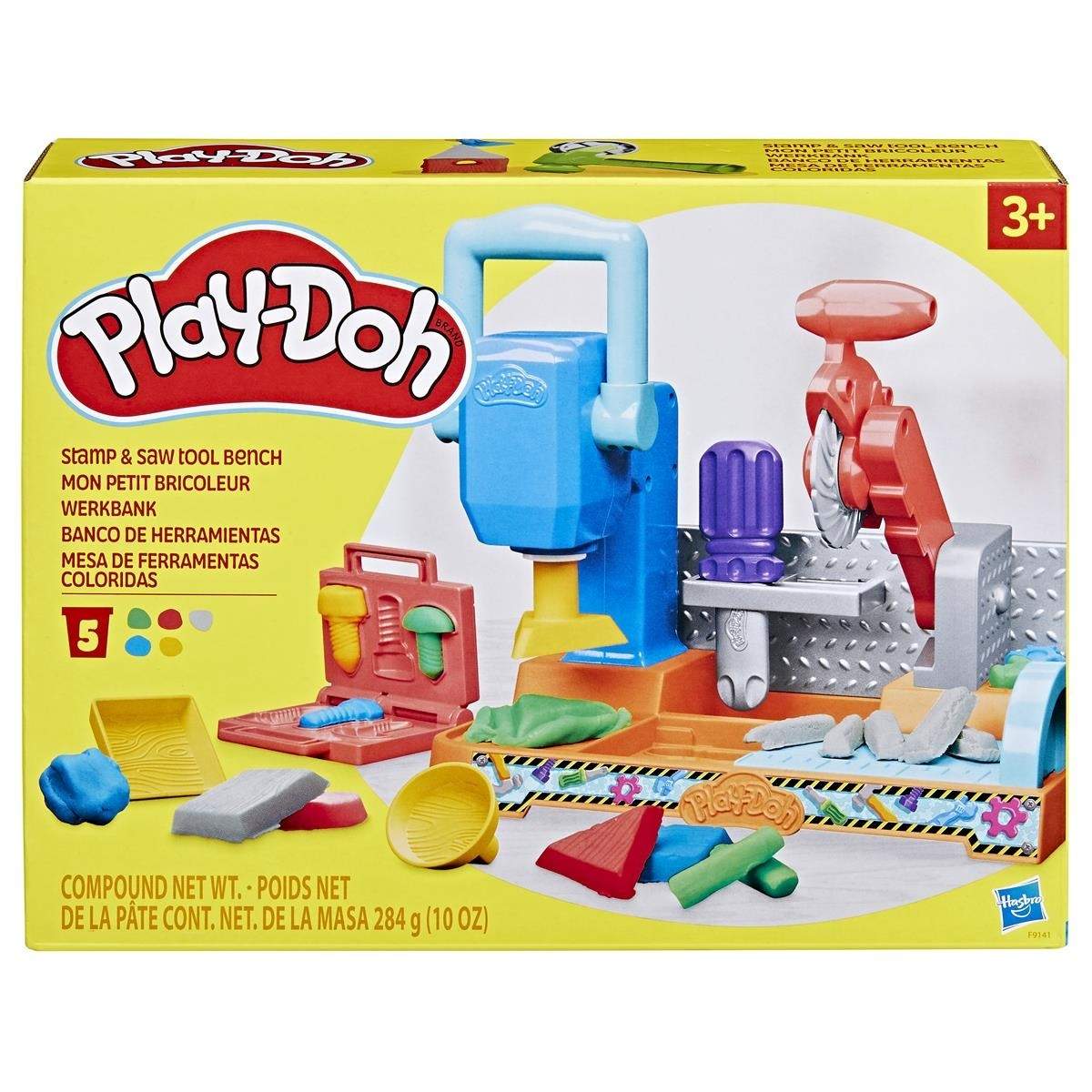 PD STAMP N SÅGVERKTYGSBÄNK | Leksaker & Spel - Varumärken - Play-Doh | Pryloteket
