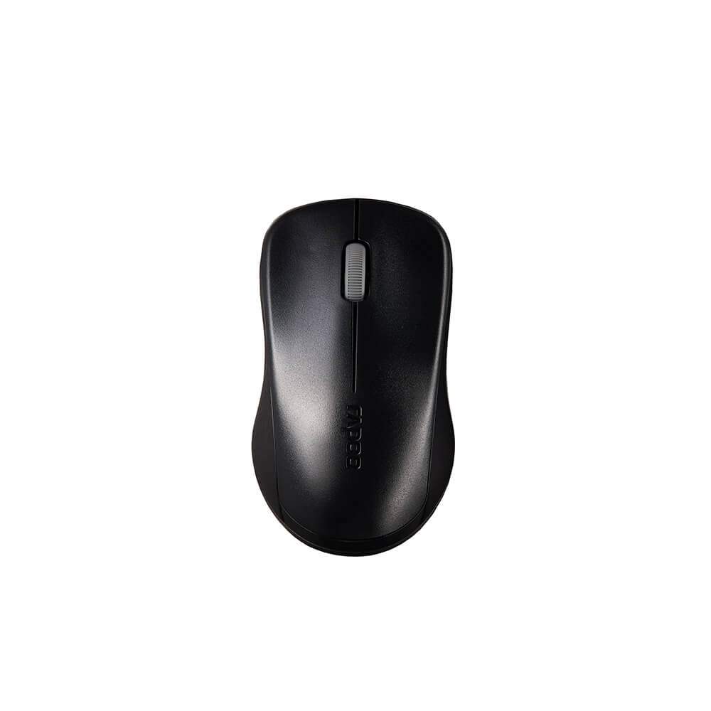 RAPOO Mouse 1620 Wireless 2,4GHz Sort