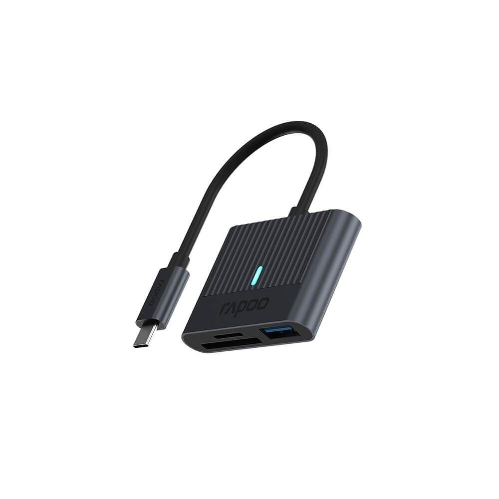 RAPOO USB-C-læser UCR-3001 USB-C-kortlæser