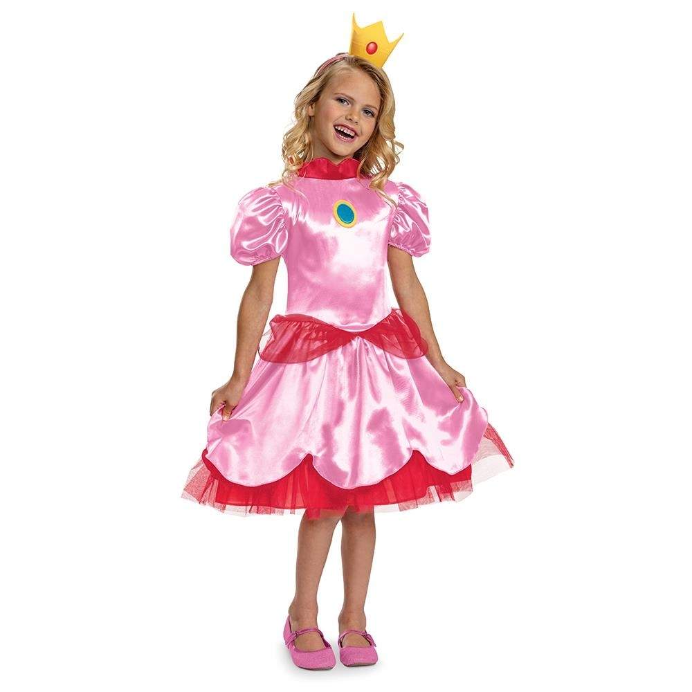 PRINCESS PEACH FANCY DRESS INTL M (7-8)