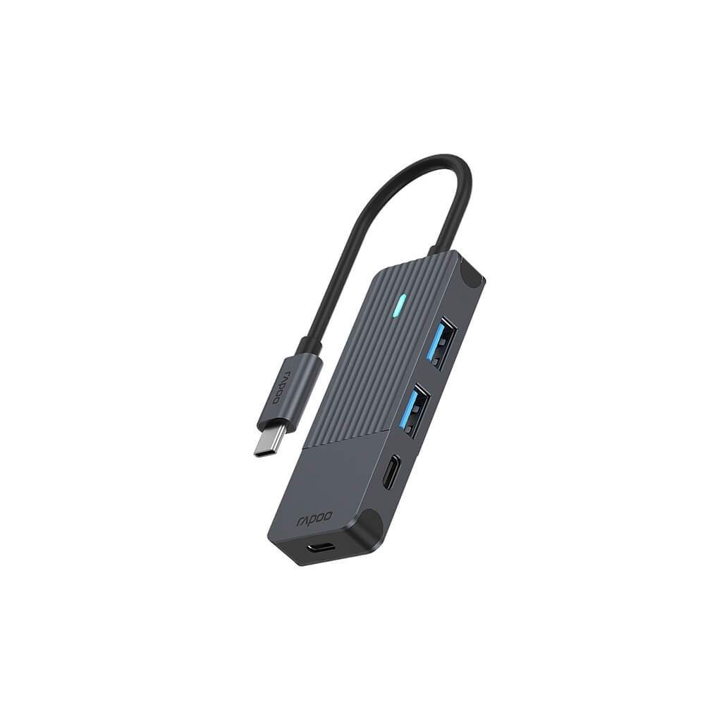 RAPOO USB-C Hub UCH-4003 USB-C til USB-A & USB-C Hub