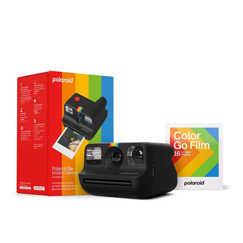 POLAROID Camera Go Gen. 2 E-box Black | Leksaker & Spel - Leksaker - Gosedjur & Nallar - Film | Pryloteket