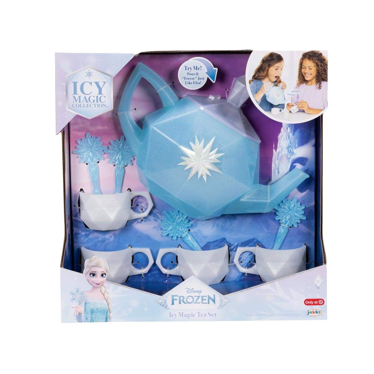 Frozen Elsas Icy Tea Set | Leksaker & Spel - Leksaker - Leksaksfigurer & Dockor - Dockor - Frozen | Pryloteket