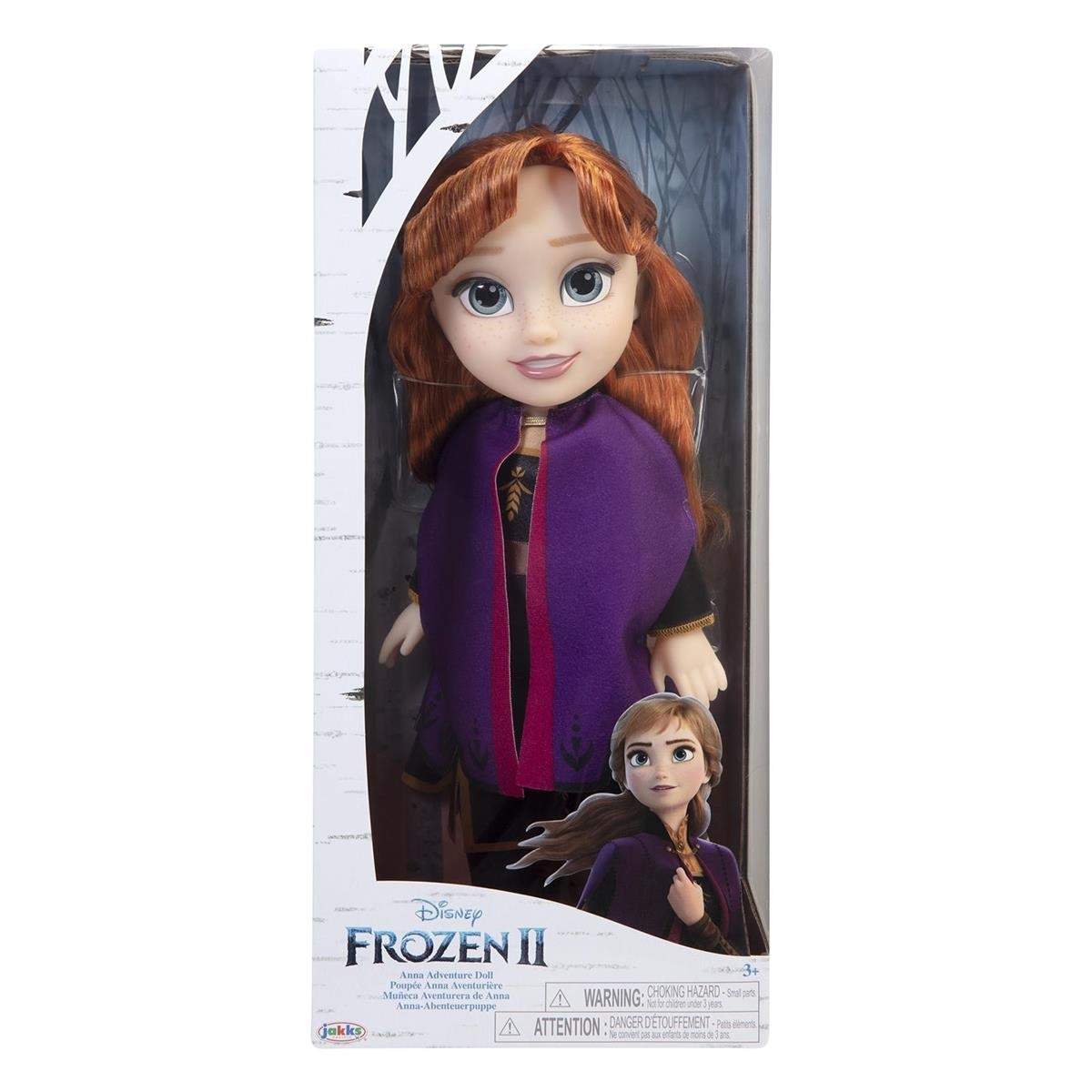 Frozen Anna Adventure rejsedukke 38cm.