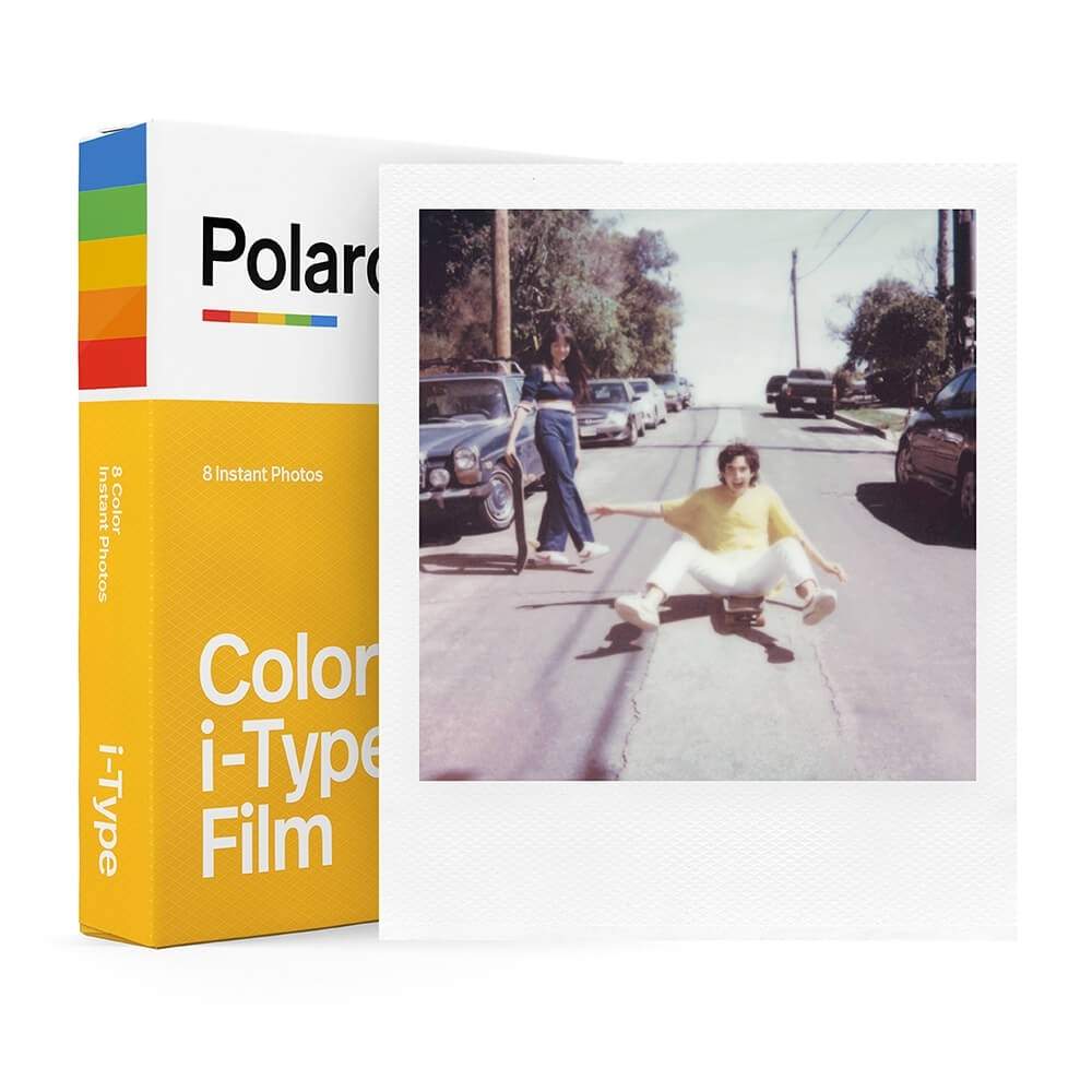 POLAROID farvefilm til i-Type hvid ramme