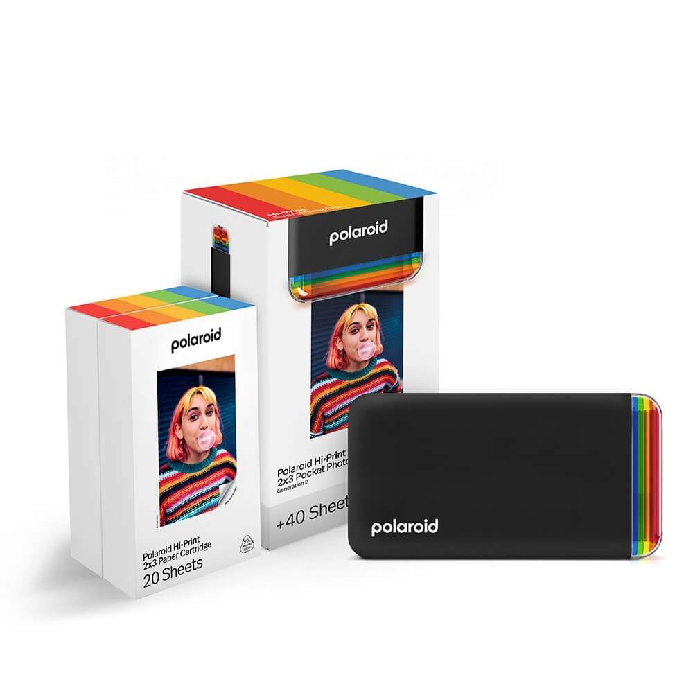 POLAROID Printer HiPrint 2x3 Gen. 2 E-box Black | Elektronik - Speltillbehör - Smartphone/Surfplatta/TV-Box - Handkontroller - Android | Pryloteket