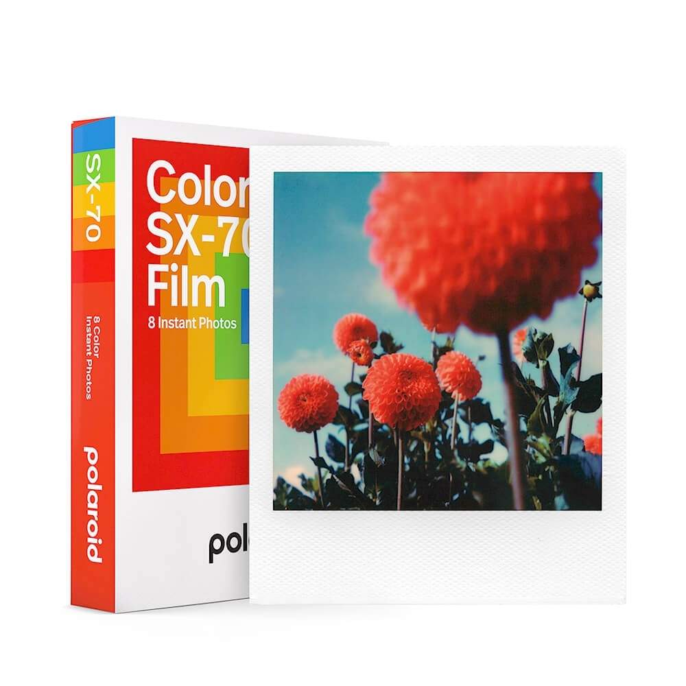 POLAROID farvefilm til SX-70 hvid ramme