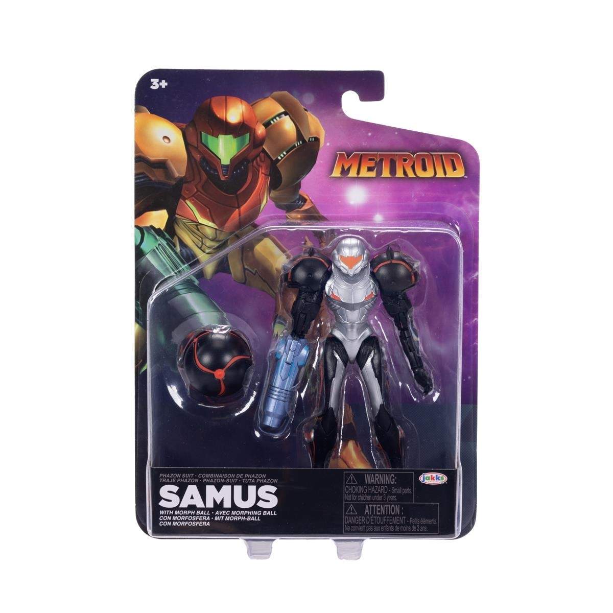 4" figur Samus Wave 3 (EN/FR/DE/SP + 11L LEGAL)