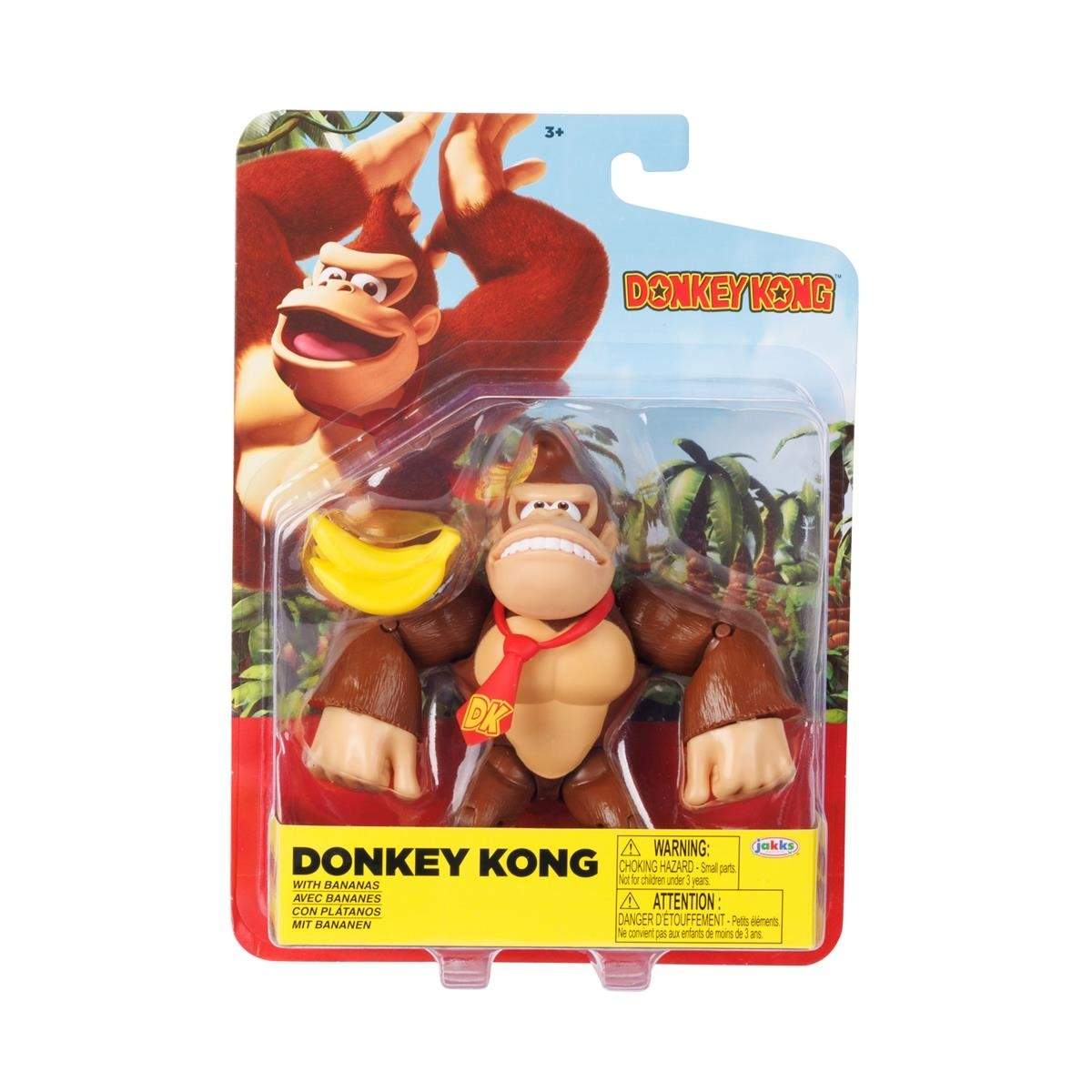 4" figur Donkey Kong (EN/FR/DE/SP + 11L LEGAL)