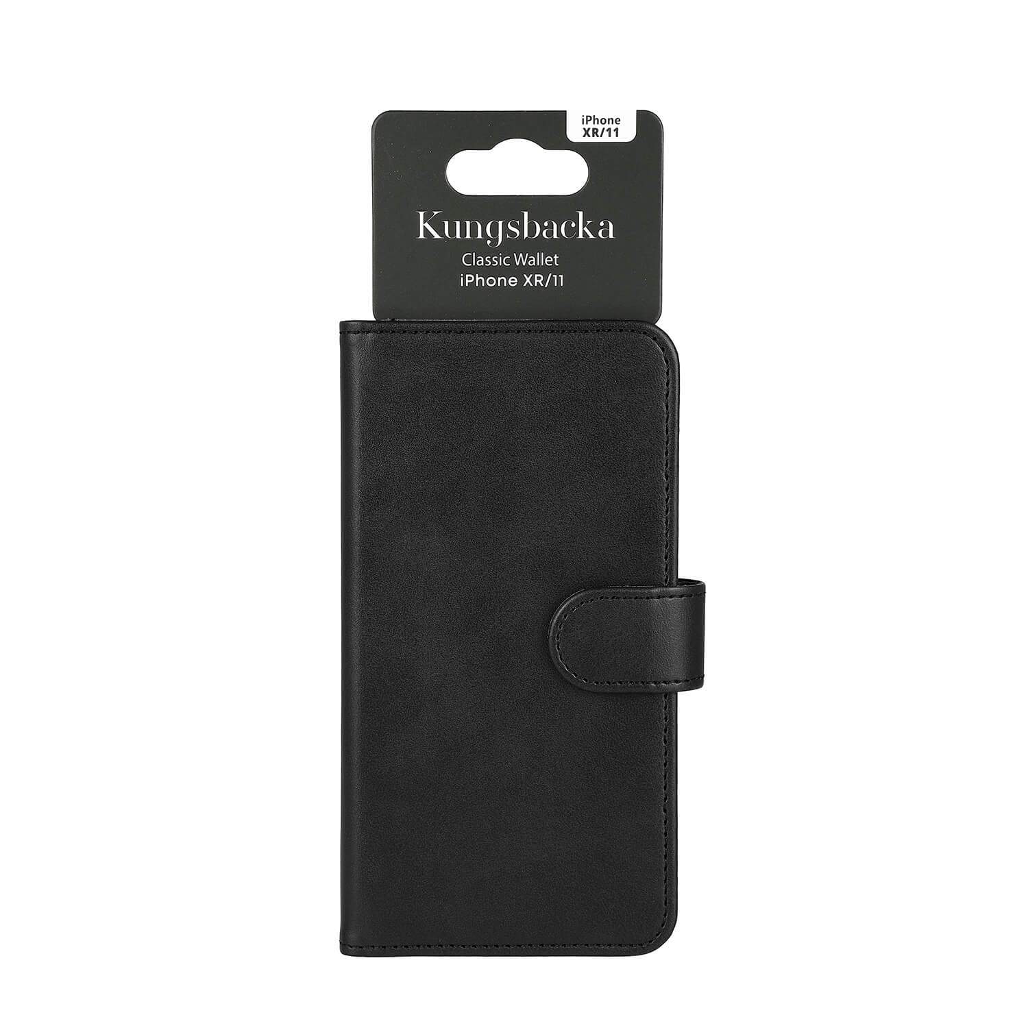 KUNGSBACKA Classic Wallet iPhone XR/11 Sort