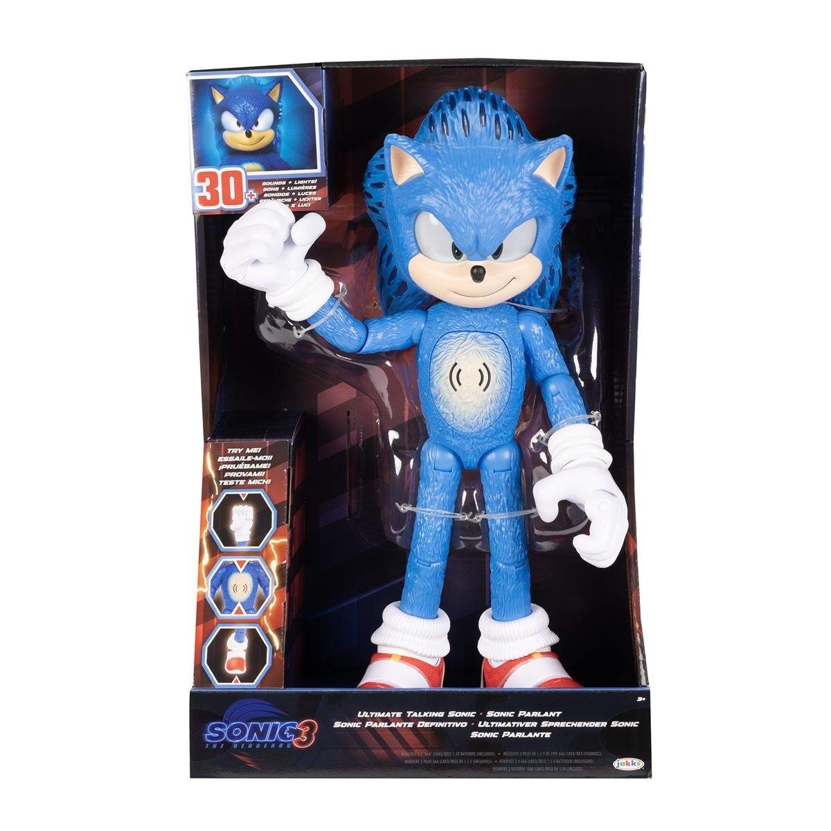 Sonic 3 Movie - Feature Sonic (engelske sætninger)