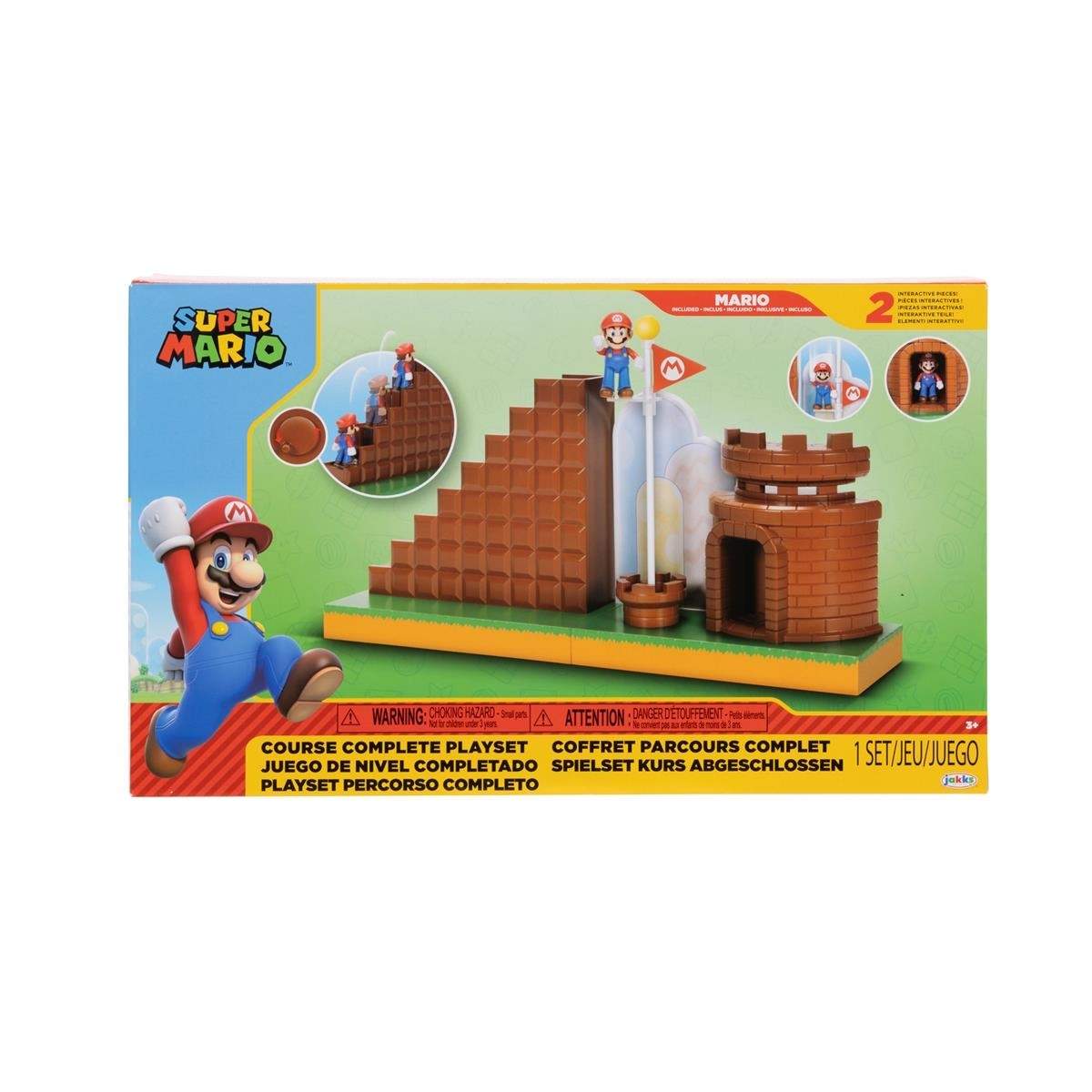 Nintendo Super Mario 2,5" Level End-legesæt