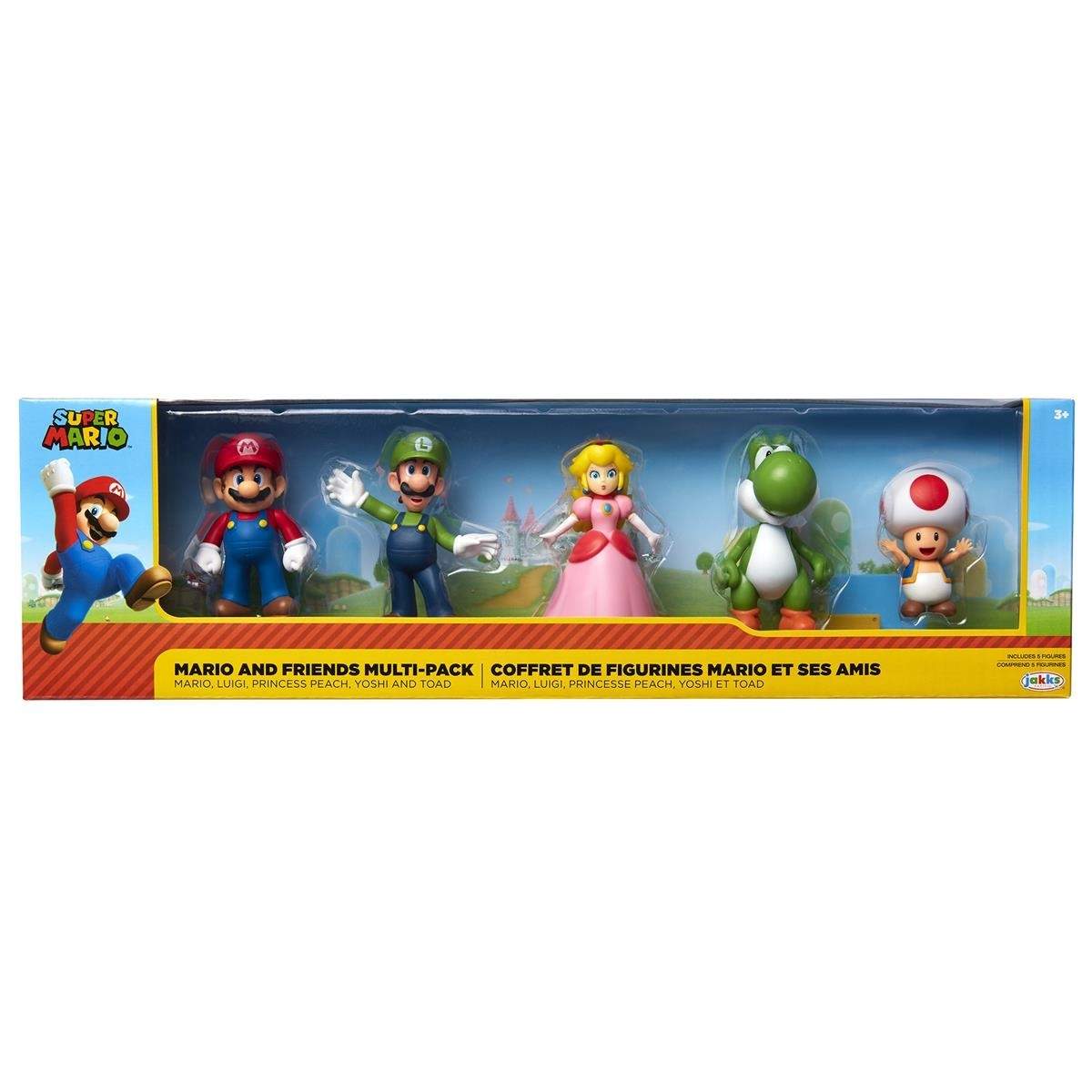 Nintendo 2,5" Figs 5pk - Mario & Friends