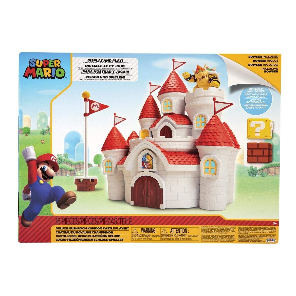 Nintendo Mushroom Kingdom Castle Playset