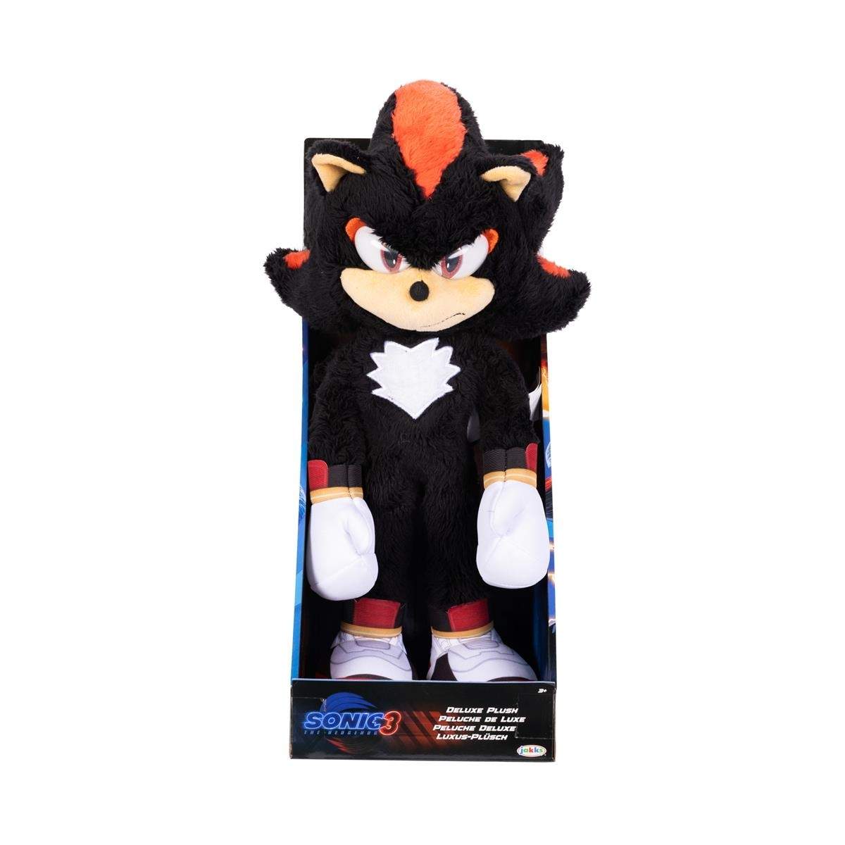 Sonic 3 Movie- 13" Deluxe Plush - Shadow