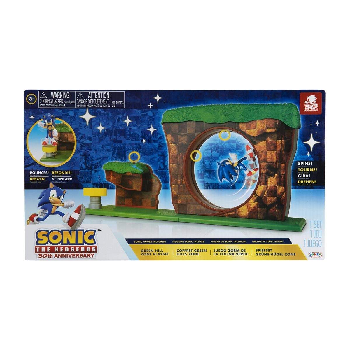 Sonic - Green Hill Zone Playset | Hem & Hobby | Pryloteket