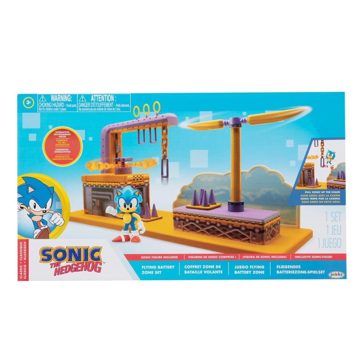 Sonic - 2,5" Flying Battery Zone Playset