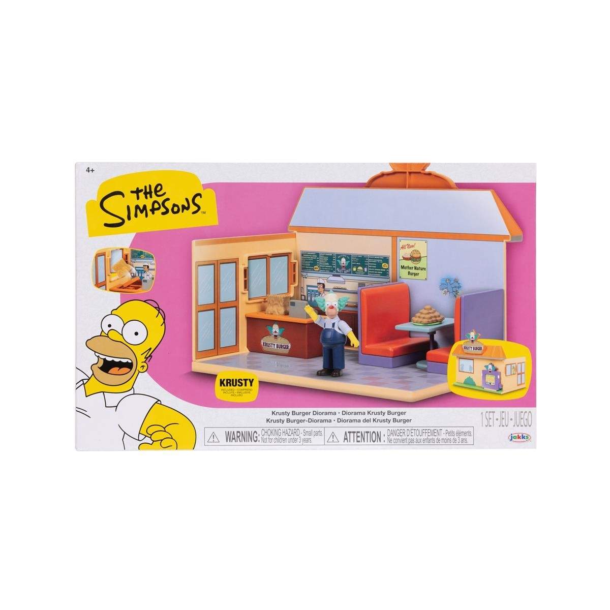 The Simpsons - Legesæt- Krusty Burger