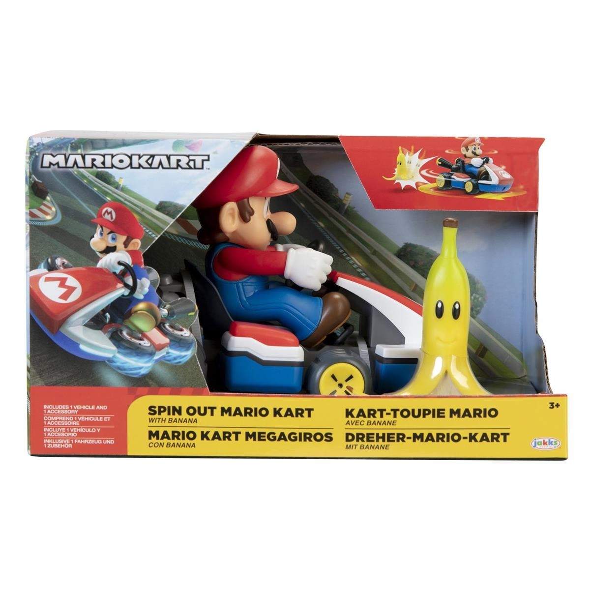 Nintendo 2.5" Spin Out Mario Kart - Mario